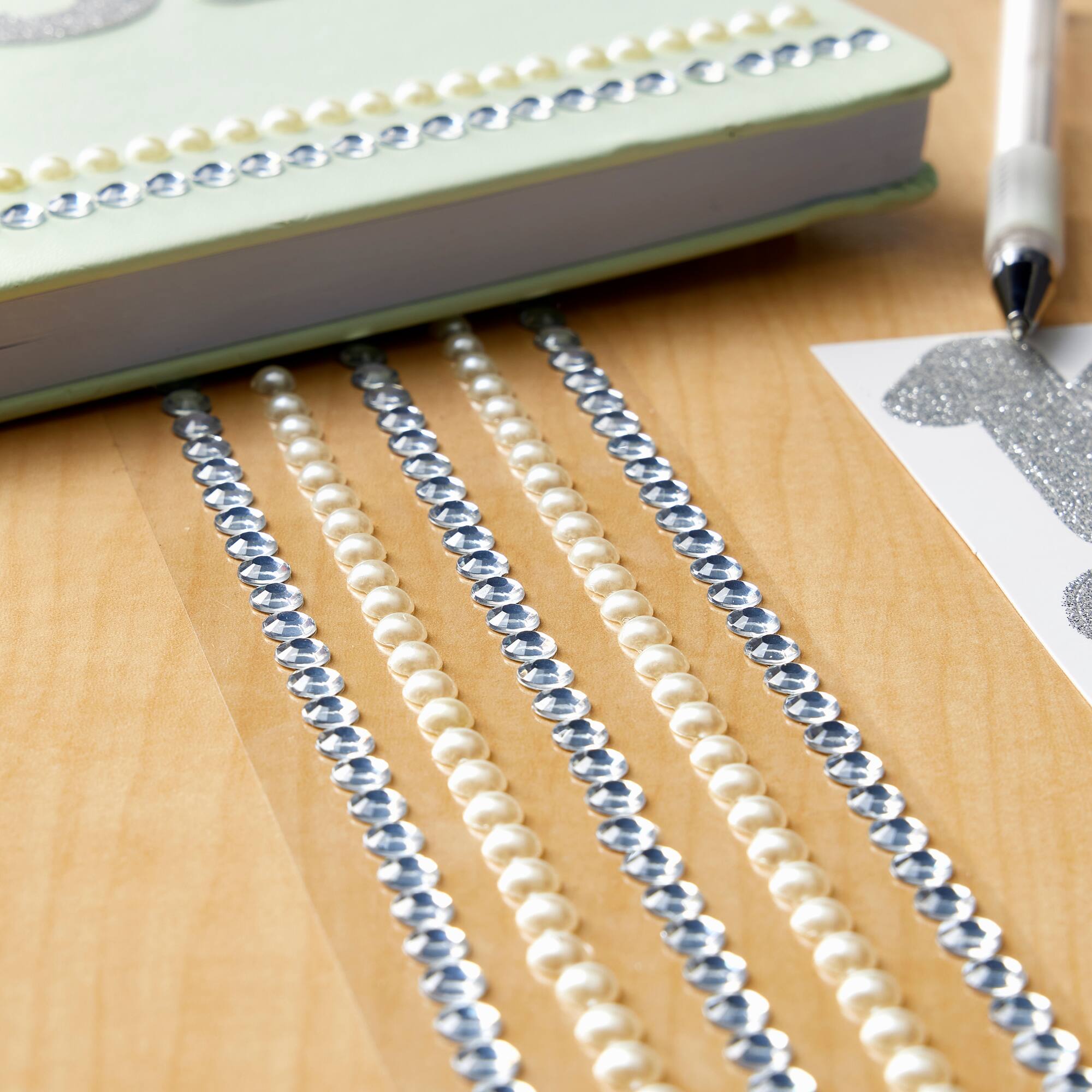 Rhinestone and Pearl Borders by Recollections™